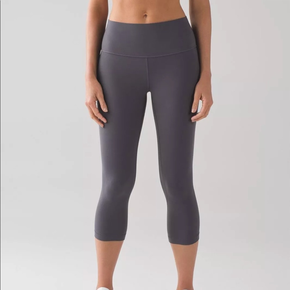 🍋 lululemon align crop grey 🍋